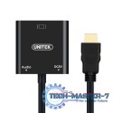 Adapter HDMI to VGA + AUDIO; Y-6333