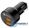 CC-T8 ultraszybka ładowarka samochodowa 2xUSB Quick Charge 3.0 6A 36W