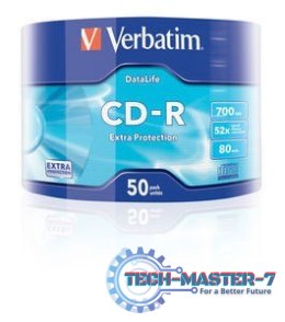 CD-R 52x 700MB 50P SP Extra Protection Wrap 43787