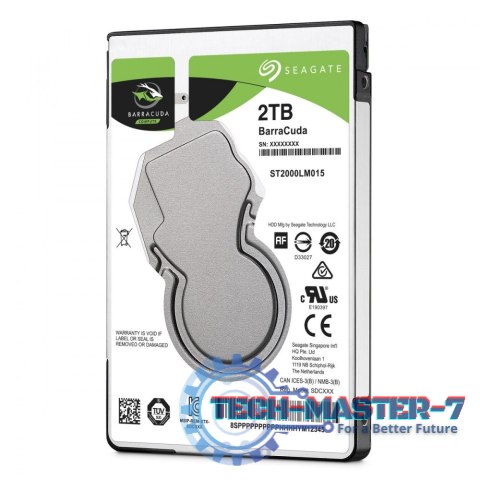 Dysk BarraCuda 2TB 2,5 128MB ST2000LM015 Dysk BarraCuda 2TB 2,5 128MB ST2000LM015