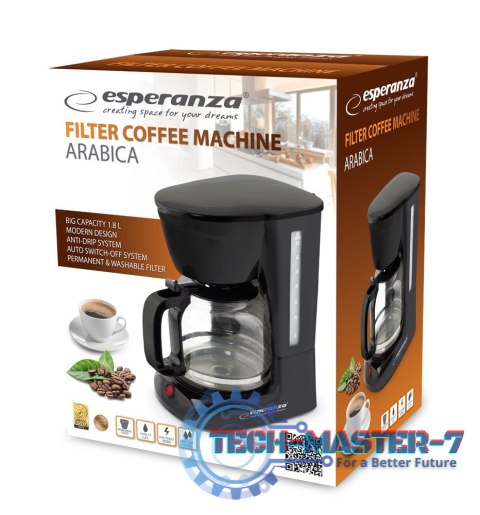 Ekspres przelewowy do kawy ARABICA 1.8L Ekspres przelewowy do kawy ARABICA 1.8L