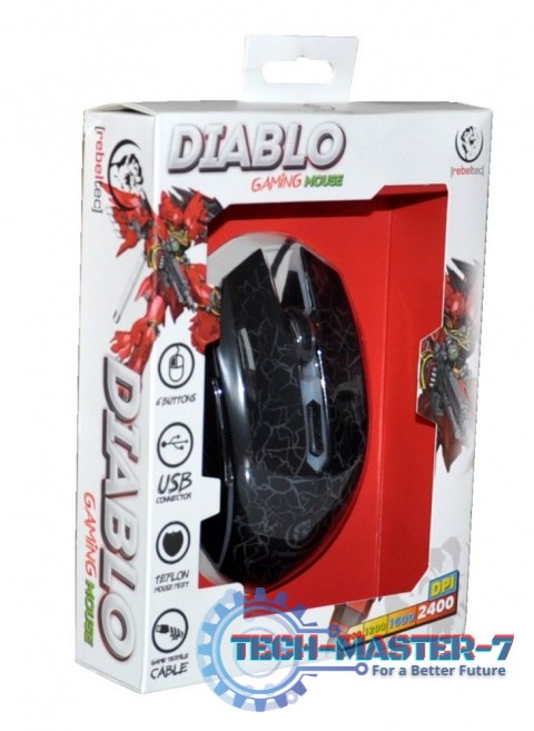Gamingowa mysz optyczna USB DIABLO Gamingowa mysz optyczna USB DIABLO