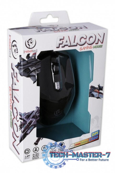 Gamingowa mysz optyczna USB Falcon Gamingowa mysz optyczna USB Falcon