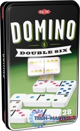 Gra Domino klasyczne w puszce