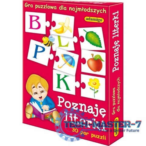 Gra Puzzlowa Poznaję Literki