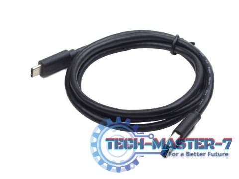 Kabel USB Type-C(M)-AM 3.0 1m czarny Kabel USB Type-C(M)-AM 3.0 1m czarny