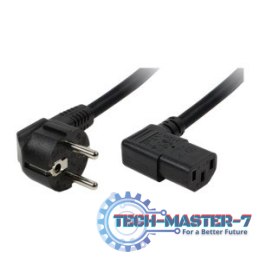 Kabel zasilający Schuko IEC-C13, m/ż