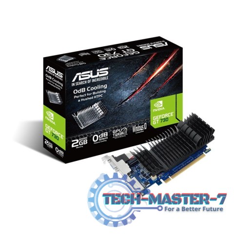 Karta graficzna GeForce GT730 2GB DDR5 PCI 2.0 64BIT DVI-D/HDMI/HDCP
