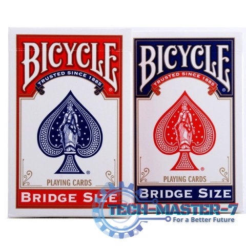 Karty Bridge Size Standardowy indeks
