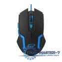 MYSZKA PRZEWODOWA DLA GRACZY 6D OPTYCZNA USB MX205 FIGHTER NIEBIESKA
