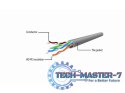 Patch cord UTP kat.6 5m szary