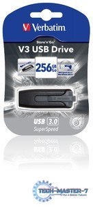 Pendrive V3 USB 3.0 Drive 256GB Czarny Pendrive V3 USB 3.0 Drive 256GB Czarny