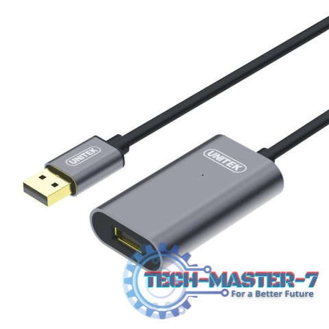 Przedłużacz USB 2.0 5m; AM-AF, PREMIUM; Y-271
