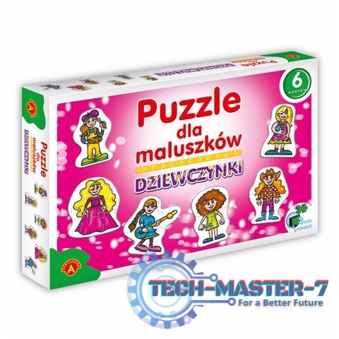 Puzzle dla Maluszków - Dziewczynki