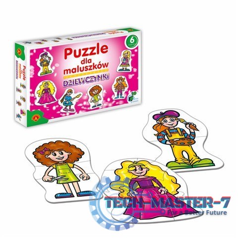 Puzzle dla Maluszków - Dziewczynki Puzzle dla Maluszków - Dziewczynki