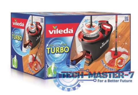 Zestaw Mop obrotowy okrągły Easy Wring and Clean Turbo