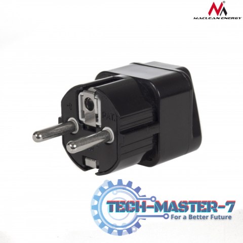 Adapter gniazdo UK na wtyk EU uniwersalny MCE155 Czarny Adapter gniazdo UK na wtyk EU uniwersalny MCE155 Czarny
