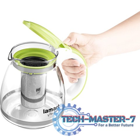Dzbanek z zaparzaczem LT7028 zielony 1,5L Dzbanek z zaparzaczem LT7028 zielony 1,5L