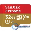 Extreme microSDHC 32GB 100/60 MB/s A1 V30 U3