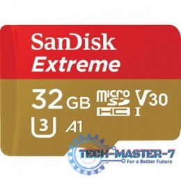 Extreme microSDHC 32GB 100/60 MB/s A1 V30 U3