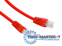 Patch cord Kat.6 UTP 2m czerwony