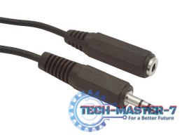 Przedłużacz Minijack M/F 3M stereo