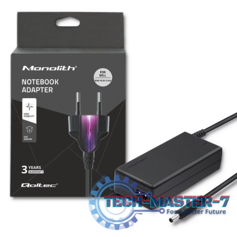 Zasilacz do Dell 65W | 19.5V | 3.34A | 4.5*3.0+pin