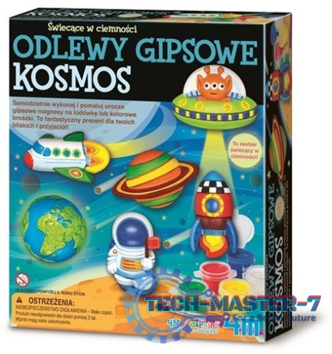 Zestaw kreatywny Odlewy Gipsowe - Kosmos
