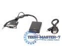 Adapter VGA(M) + Audio -> HDMI(Ż)
