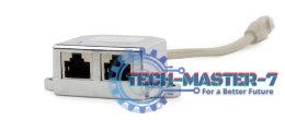 Adapter rozdzielacz LAN RJ-45/2XRJ-45 FTP
