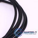 Kabel USB-Micro USB 1.5 m. czarny sznurek