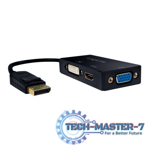 Kabel adapter display port do DVI/HDMI/VGA, 4K Kabel adapter display port do DVI/HDMI/VGA, 4K