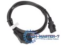 Kabel zasilający CEE 7/7 - IEC 320 C13 1.8M czarny