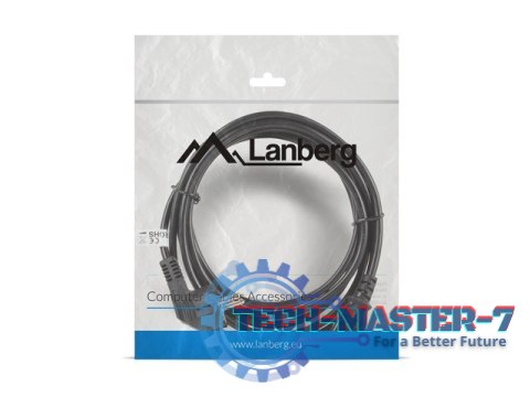 Kabel zasilający CEE 7/7 - IEC 320 C13 VDE 3M czarny