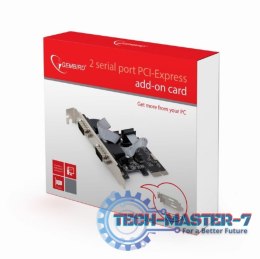 Karta PCI Express/ 2porty RS232/2MBps