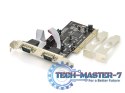 Karta rozszerzeń/Kontroler RS232 PCI, 2xDB9, Low Profile, Chipset: MCS9865