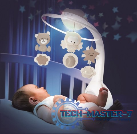 Muzyczna karuzelka 3w1 Infantino beżowa Muzyczna karuzelka 3w1 Infantino beżowa