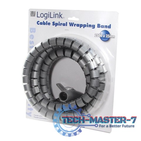 Opaska spiralna do kabli 2,5m / 25mm Opaska spiralna do kabli 2,5m / 25mm