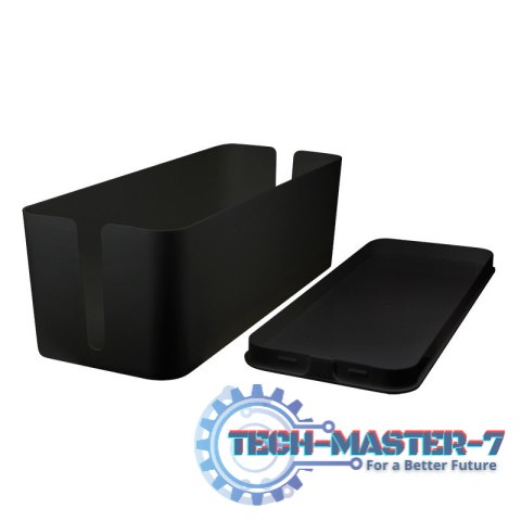 Organizer kabli Cable Box, czarny Organizer kabli Cable Box, czarny