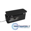 Organizer kabli Cable Box, czarny