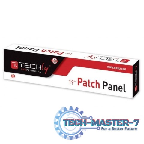 Patch panel 1U UTP 16xR J45 Cat.5e, czarny Patch panel 1U UTP 16xR J45 Cat.5e, czarny