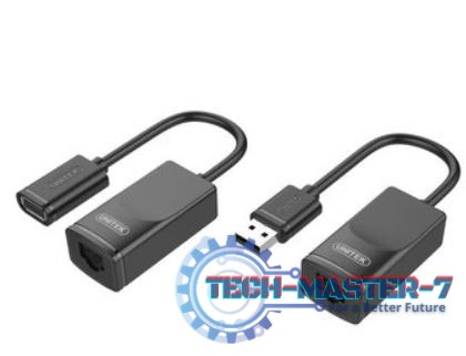 Przedłużacz USB po skrętce 60m, Y-UE01001