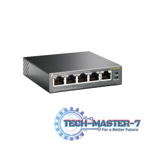 Przełącznik SG1005P 5 x GE (4 x PoE) Przełącznik SG1005P 5 x GE (4 x PoE)