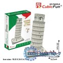 Puzzle 3D Krzywa Wieża w Pizie
