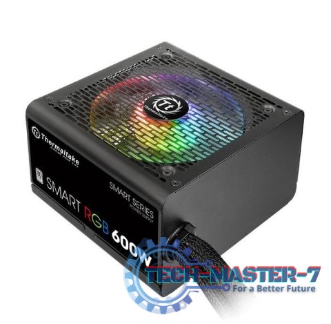 Smart 600W RGB (80+ 230V EU, 2xPEG, 120mm, Single Rail)