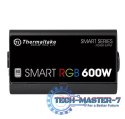Smart 600W RGB (80+ 230V EU, 2xPEG, 120mm, Single Rail)