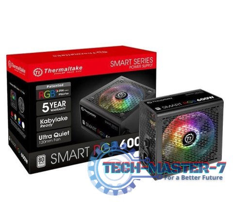 Smart 600W RGB (80+ 230V EU, 2xPEG, 120mm, Single Rail) Smart 600W RGB (80+ 230V EU, 2xPEG, 120mm, Single Rail)