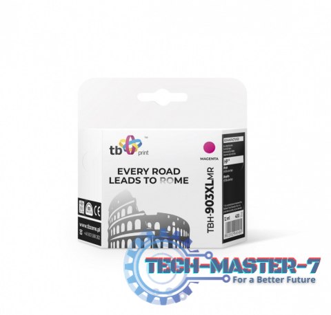 Tusz do HP OJ 6950 AiO TBH-903XLMR magenta refabrykowany