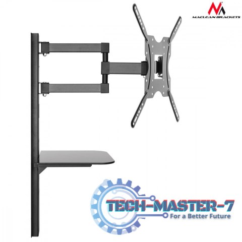 Uchwyt TV 32"-55" z półką na DVD 30kg VESA 400x400 MC-772 Uchwyt TV 32"-55" z półką na DVD 30kg VESA 400x400 MC-772