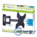 Uchwyt ścienny LCD/LED 19-37cali podwójne ramię, 25kg, czarny
